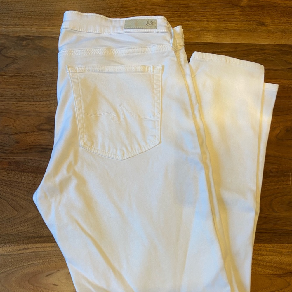 AG white jeans-size 30